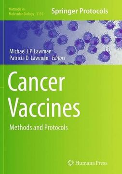 portada Cancer Vaccines: Methods and Protocols (Methods in Molecular Biology)