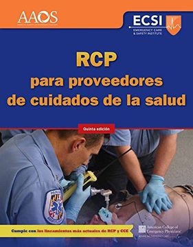 portada Rcp Para Proveedores de Cuidados de la Salud, Quinta Edicion (en Inglés)