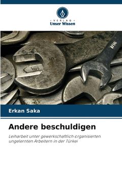 portada Andere beschuldigen (in German)