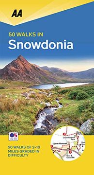 portada 50 Walks in Snowdonia & North Wales (aa 50 Walks) (en Inglés)