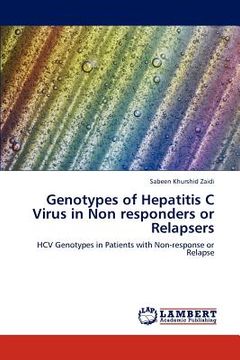 portada genotypes of hepatitis c virus in non responders or relapsers (en Inglés)