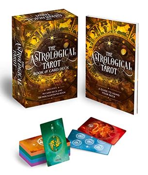 portada The Astrological Tarot Book & Card Deck: Includes a 78-Card Deck and a 128-Page Illustrated Book (Sirius Oracle Kits) (in English)