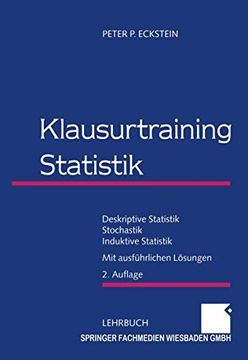 portada Klausurtraining Statistik: Deskriptive Statistik ― Stochastik ― Induktive Statistik (in German)