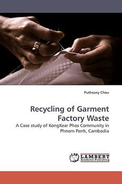 portada recycling of garment factory waste (in English)