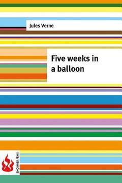 portada Five weeks in a balloon: (low cost). limited edition (en Inglés)