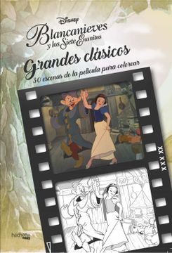 portada Grandes Clásicos Disney Para Colorear-Blancanieves y los Siete Enanitos
