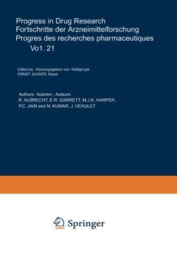 portada Progress in Drug Research / Fortschritte der Arzneimittelforschung / Progrès des rechersches pharmaceutiques