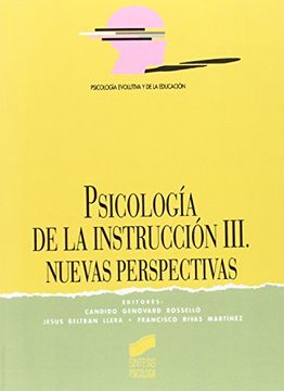 portada Psicologia de La Instruccion III - Nuevas Perspect (Spanish Edition)