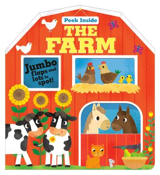 portada Peek Inside: The Farm (en Inglés)