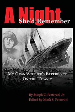 portada A Night She'd Remember: My Grandmother's Experience on the Titanic (in English)