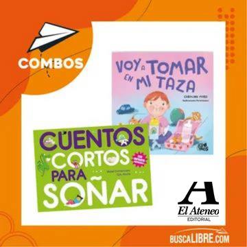 portada PACK CUENTOS CORTOS PARA SOÑAR 4 + VOY A TOMAR EN MI TAZA (in Spanish)
