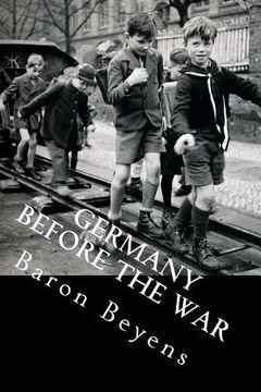 portada Germany Before the War (en Inglés)