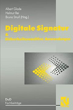 portada Digitale Signatur & Sicherheitssensitive Anwendungen (in German)