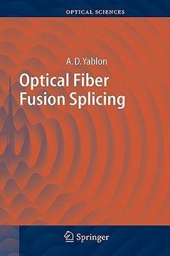 portada optical fiber fusion splicing (en Inglés)