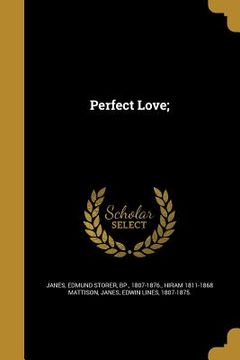 portada Perfect Love; (en Inglés)