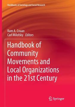 portada Handbook of Community Movements and Local Organizations in the 21st Century (en Inglés)