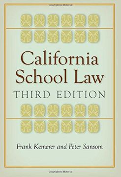 portada California School Law: Third Edition (en Inglés)