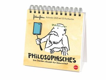 portada Helme Heine: Philosophisches Premium-Postkartenkalender 2025
