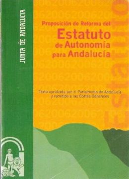 portada Proposición de reforma del Estatuto de Autonomía de Andalucía