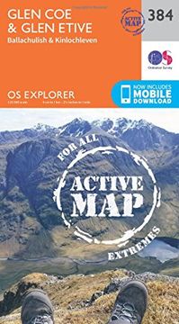 portada Glen Coe (OS Explorer Active Map)