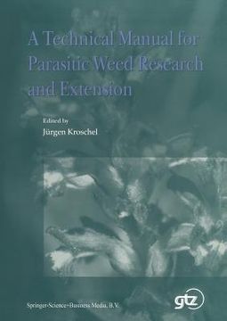 portada a technical manual for parasitic weed research and extension (in English)