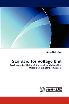 portada standard for voltage unit (in English)
