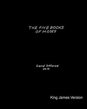 portada the five books of moses (en Inglés)