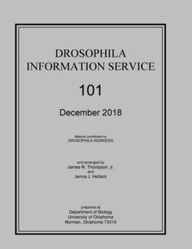 portada Drosophila Information Service December 2018 Vol. 101 (en Inglés)
