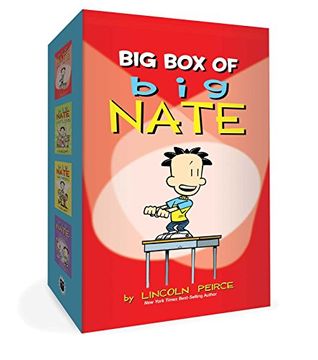 portada Big Box of Big Nate: Big Nate Box Set Volume 1-4 (en Inglés)
