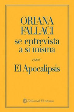 portada Oriana Fallaci se Entrevista a si Misma