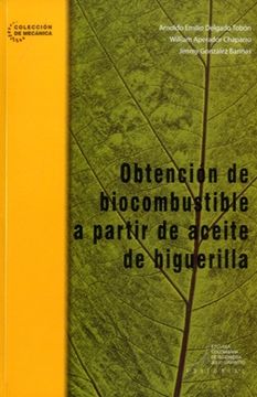 portada Obtención de Biocombustible a Partir de Aceite de Higuerilla (in Spanish)