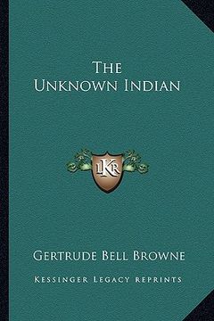 portada the unknown indian (en Inglés)