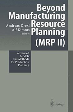portada beyond manufacturing resource planning (mrp ii): advanced models and methods for production planning (en Inglés)