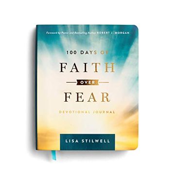 portada 100 Days of Faith Over Fear: Devotional Journal (en Inglés)