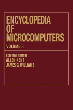 portada encyclopedia of microcomputers: volume 8 - geographic information system to hypertext (en Inglés)