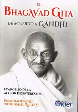 portada El Bhagavad Guita de Acuerdo a Gandhi