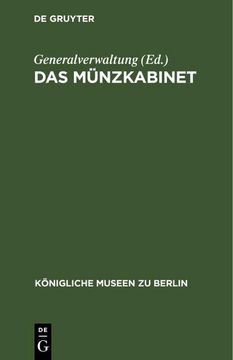 portada Das Münzkabinet (in German)
