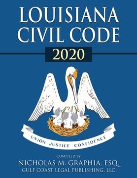 portada Louisiana Civil Code 2020 (en Inglés)