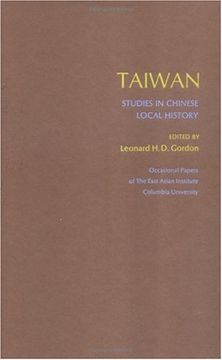 portada Taiwan: Studies in Chinese Local History (en Inglés)