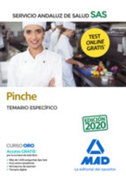 portada Pinche del Servicio Andaluz de Salud. Temario Específico (in Spanish)