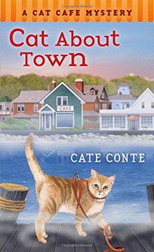 portada Cat About Town (Cat Cafe Mystery)