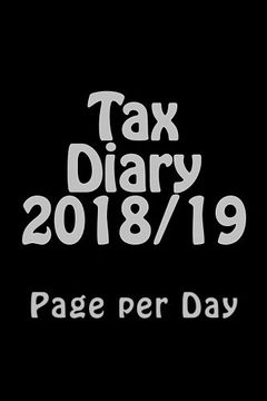 portada Tax Diary 2018/19: Page per Day