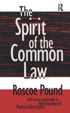 portada The Spirit of the Common Law (en Inglés)