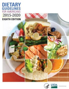 portada Dietary Guidelines for Americans, 2015-2020