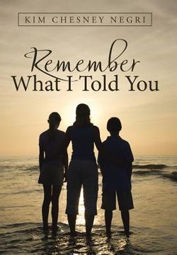 portada Remember What I Told You (in English)