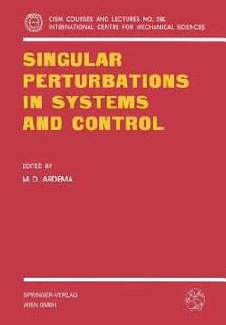 portada singular perturbations in systems and control (en Inglés)