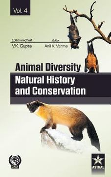 portada Animal Diversity Natural History and Conservation Vol. 4 (en Inglés)