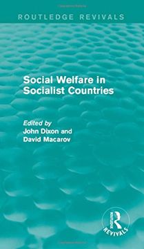 portada Social Welfare in Socialist Countries (en Inglés)