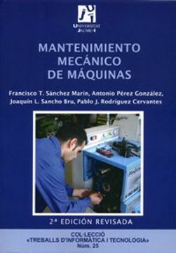 portada Mantenimiento Mecánico de Máquinas (in Spanish)
