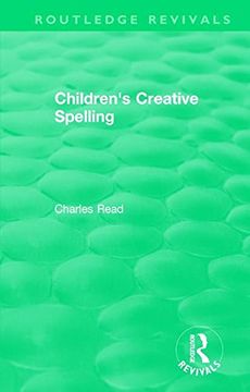 portada Children's Creative Spelling (Routledge Revivals) (en Inglés)